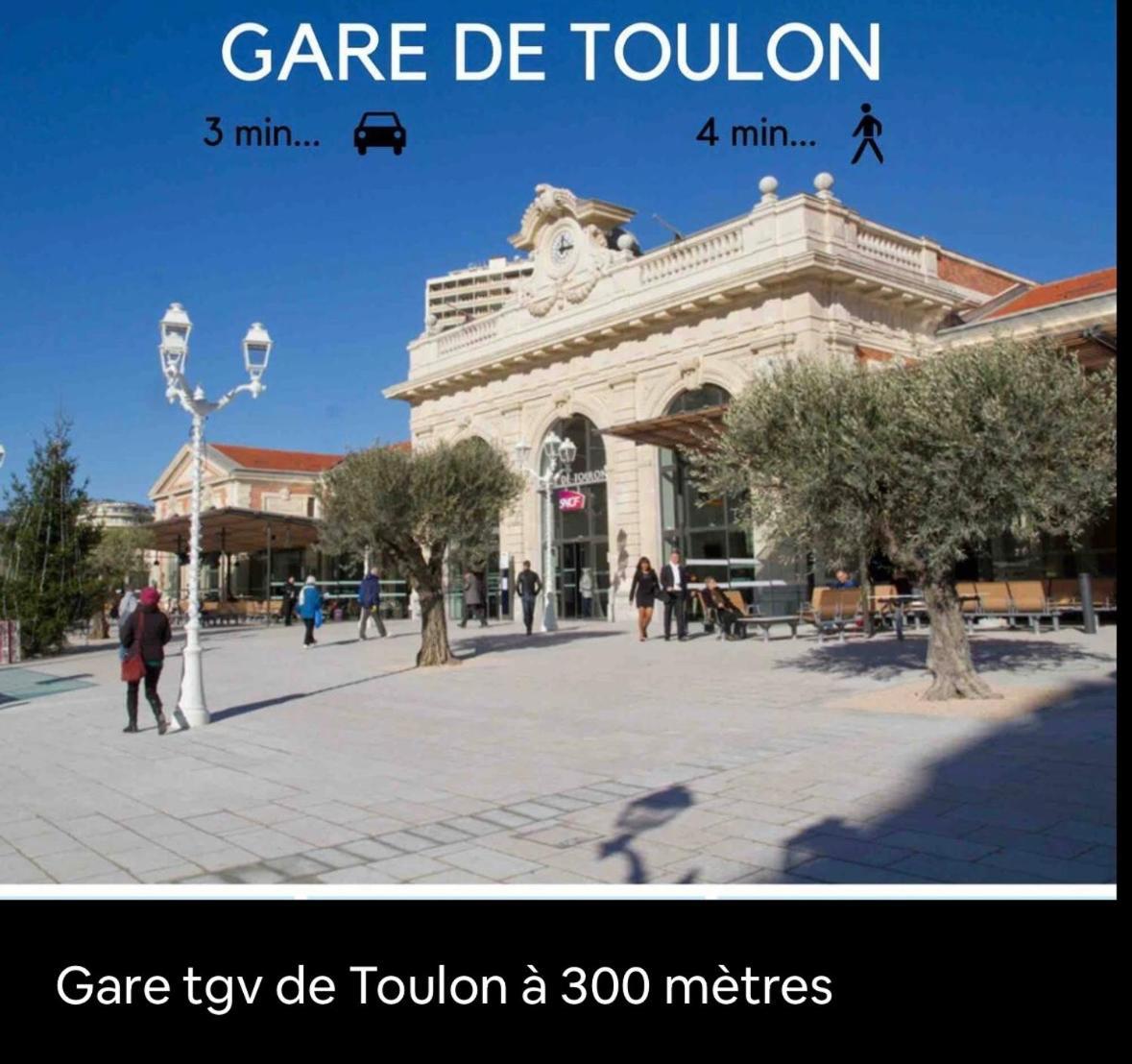 Les Terrasses, Charme Et Authenticite En Hyper Centre De Toulon, Ideal Pour Un Sejour Romantique Ou Une Escapade Urbaine Exterior foto